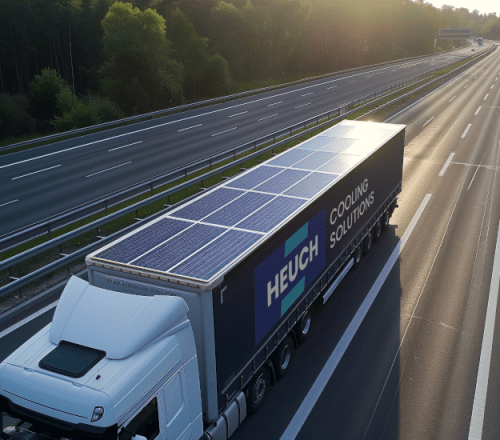 Solar truck Refrigerated Transport