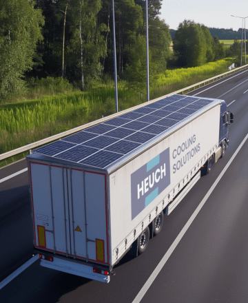 Solar truck Refrigerated Transport | Heuch