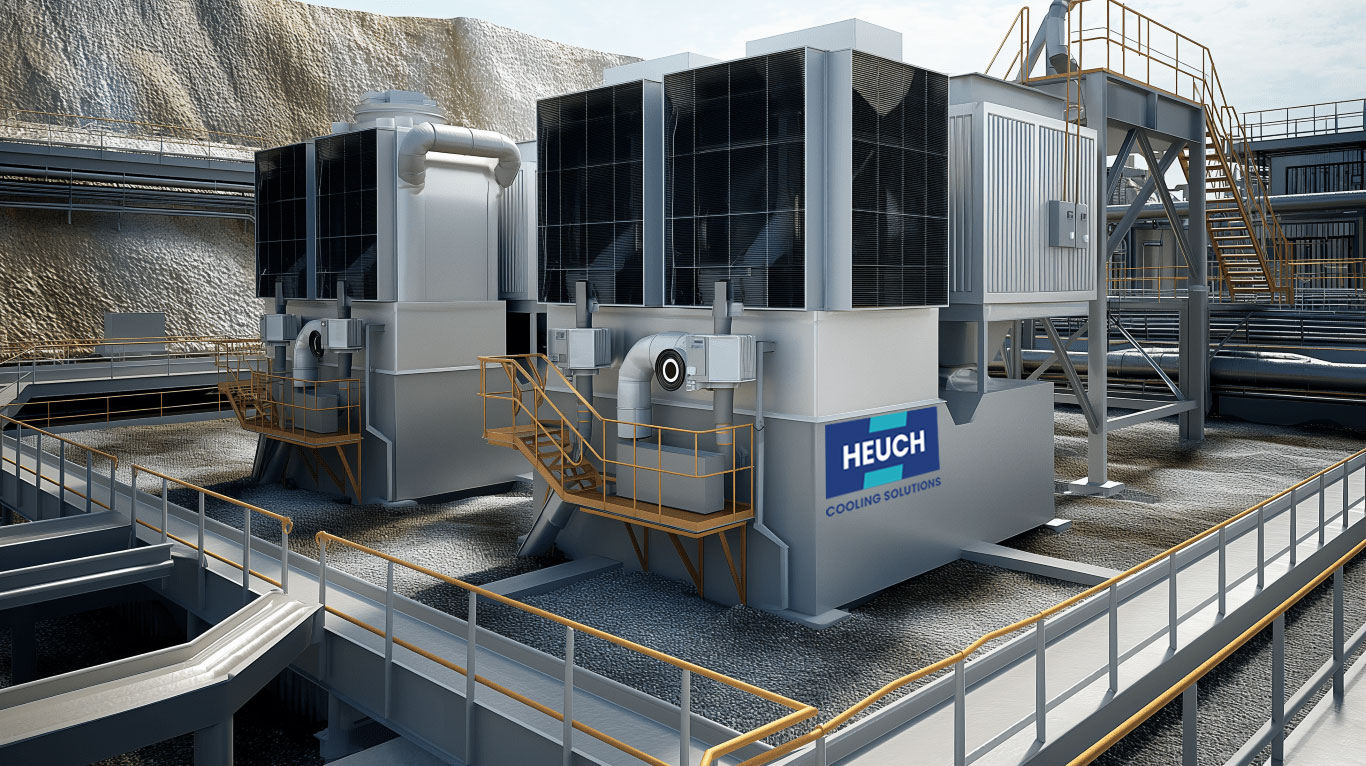 Mining chillers for Mining industry by Heuch Cooling Solutions | Maximising Efficiency and Reliability: Heuch's Advanced Cooling Solutions for the Mining Industry