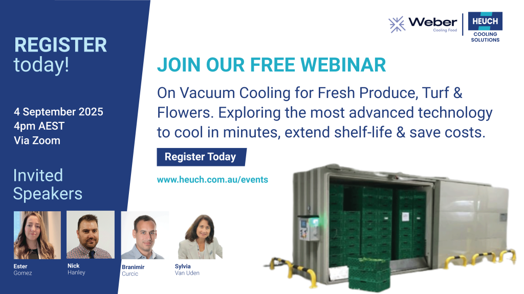 Vacuum Cooling Across Fresh Produce, Mushrooms, Turf & Flowers | Heuch Cooling Solutions