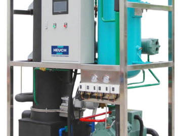 Tube ice maker for industrial and commercial applications